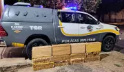 Casal preso com 300 kg de maconha em 'viagem de presente' ao litoral