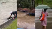 Chuvas fortes em Castanhal transbordam rios e causam alagamentos no Pará