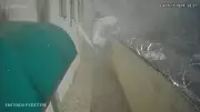 Câmeras flagram avião colidindo contra prédio residencial em Belo Horizonte