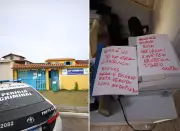 Criminosos invadem posto de saúde em Cabo Frio e deixam bilhetes debochados após furto