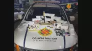 Drogas e contrabando de R$ 100 mil são apreendidos no DF pelo GTR