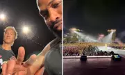Equipe de Shakira agradece carinho do público após show em Copacabana