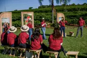 Fazenda de Sabrina Sato em Piraju produz café sustentável e integra programa da Nestlé
