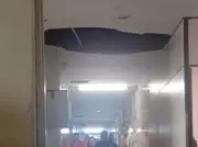 Forro do teto desaba no 7º andar do Hospital da Restauração no Recife