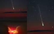 Fotógrafo registra cometa R3 Panstarrs no céu de Jataí, Goiás