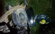 Homem de 61 anos morre em capotagem na BR-369 entre Campo Belo e Aguanil