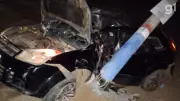Homem morre após bater carro contra poste na BR-226 em Barra do Corda