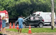 Homem morre em acidente entre carro e moto na zona Norte de Boa Vista