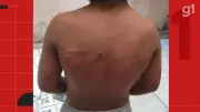 Homem é preso suspeito de torturar filho de 9 anos e agredir o próprio pai em Santa Inês