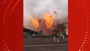 Incêndio destrói casa em Santana; 22 pessoas moravam no local