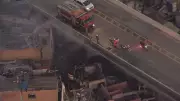 Incêndio na comunidade do Chaparral, na Penha, Zona Leste de SP