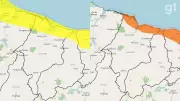 Inmet emite alertas amarelo e laranja de chuvas intensas para 132 cidades do MA