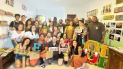 Instituto valoriza arte ribeirinha com pinturas de barcos amazônicos em Belém