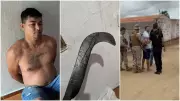 Irmãos dialogam após decepar mão de jovem: 'Tu matou?' em Quixeramobim