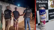 Jovem de 19 anos é preso por pichar prédio público com mensagens de facção em MT