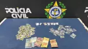 Jovem preso e adolescente apreendido com drogas em Angra dos Reis