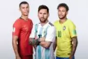 Manifestos de Ronaldo, Messi e Neymar para Copa: diferença brutal