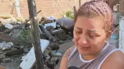Mãe culpa prefeitura por morte de filha e netos em deslizamento no Recife