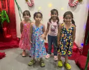 Mãe das quadrigêmeas do Amazonas celebra 6 anos de dedicação integral às filhas