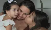 Mãe de Maria Luísa emociona ao falar sobre filha que viralizou no Dia das Mães