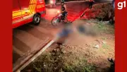 Motociclista morre ao bater em bueiro em construção em Tangará da Serra
