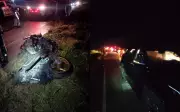 Motociclista morre ao colidir com vaca e bater em carro na SE-230
