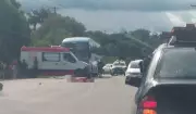 Motociclista morre em colisão com ônibus na AM-010 em Rio Preto da Eva