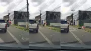 Mulher é atingida por carro na faixa de pedestres em São Luís