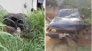 Mulher se joga de carro em movimento para fugir de ameaças em Tapiratiba