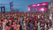 Multidão lota orla de Santarém no Vem Louvar Pará com Aline Barros