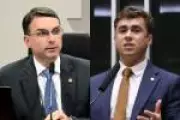 Nikolas Ferreira defende Flávio Bolsonaro após áudio sobre Banco Master