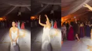 Noiva troca buquê por caixa de Mounjaro em casamento em SC