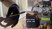 Operação resgata mais de 70 animais silvestres em casa de auxiliar de dedetização em Vila Velha