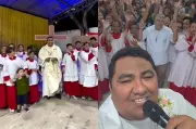 Padre que viralizou dançando com coroinhas une fé, música e acolhimento