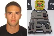 PM preso suspeito de matar um irmão e ferir outro em Praia Grande