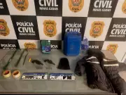 Polícia Civil prende cinco suspeitos de plano para invadir casa e fazer família refém