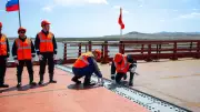 Ponte entre Coreia do Norte e Rússia fica perto da conclusão, mostram imagens