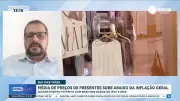 Preços de presentes do Dia das Mães sobem abaixo da inflação em SP