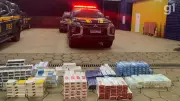 PRF apreende 300 caixas de cigarros contrabandeados e flagra documento falso no MA