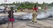 Protesto interdita via entre Valentina e Mangabeira em João Pessoa