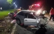 Quatro mortos em colisão frontal na PR-463 em Colorado, PR
