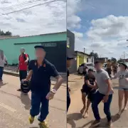 Repórter agredido ao vivo durante cobertura de acidente em Porto Velho