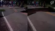 Rompimento da MA-014 isola povoado e interdita rodovia em Viana, MA