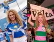 Shakira em toda parte: montagens com IA invadem Rio antes do show