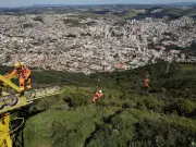 Teleférico de Poços de Caldas fecha até maio para troca de cabos