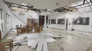 Temporal com ventos intensos causa destruição no Rio Grande do Sul