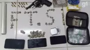 Três homens presos após troca de tiros em Açailândia; drogas e arma apreendidas