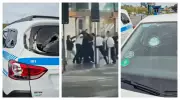 Táxis são vandalizados em Guarulhos após briga com arrastadores no aeroporto