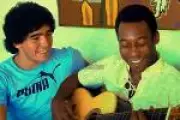 Vídeo inédito de 1995 mostra reconciliação de Pelé e Maradona no Rio