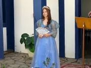 Vestido de Grazi Massafera como Dona Beja é doado a museu em Araxá
